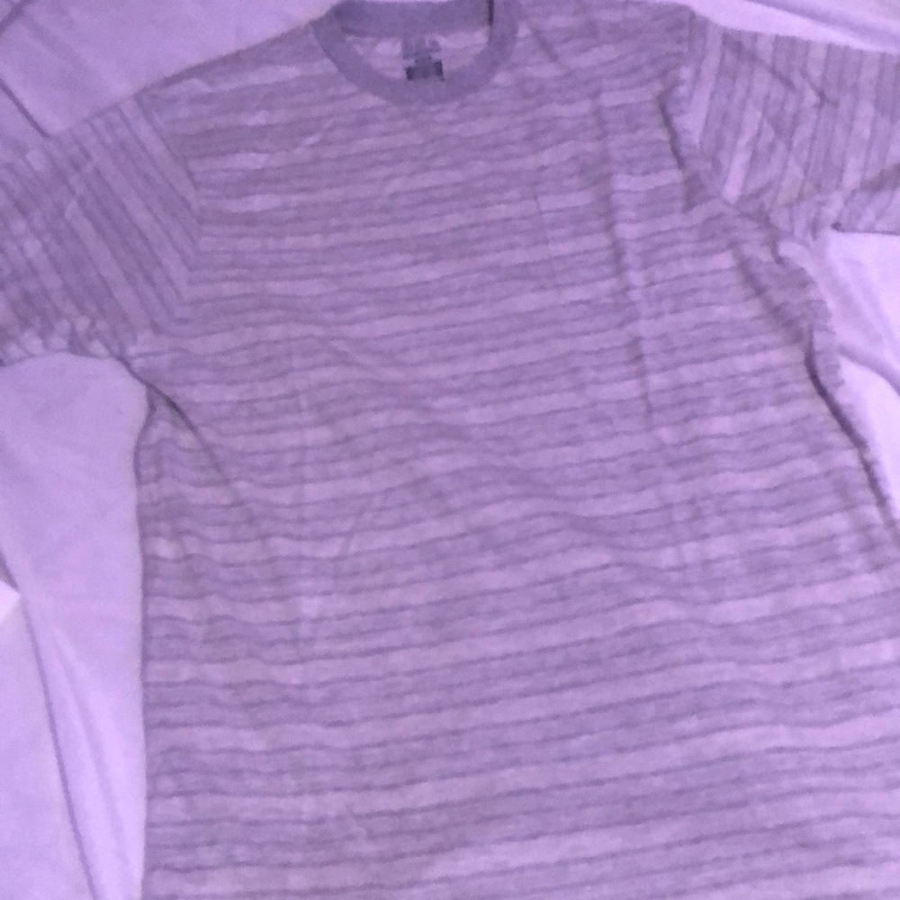 Champs Striped Tee (w/ Front Pocket)